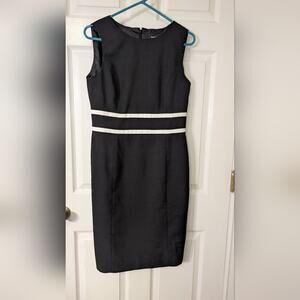 Black Label Evan Picone Black sleeveless dress size 6